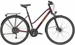 ELAN DELUXE TRA City- Alltagsvelo, Purpur Von DIAMANT
