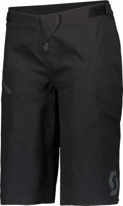 TRAIL STORM WP Damen-Regenshorts, Schwarz Von SCOTT