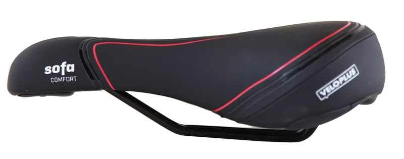 SOFA COMFORT Sattel, Schwarz Von VELOPLUS SWISS DESIGN 5 SOFA COMFORT Sattel, Schwarz Von VELOPLUS SWISS DESIGN – Bild 3