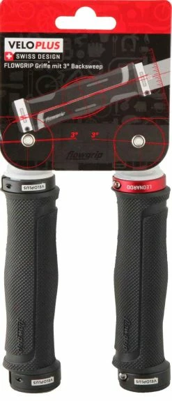 FLOWGRIP Lenkergriff Mit 3° Backsweep, Rot Grau Von VELOPLUS SWISS DESIGN 12 FLOWGRIP Lenkergriff Mit 3° Backsweep, Rot Grau Von VELOPLUS SWISS DESIGN -Günstiges E-Bikes Geschäft 4ZQrkKqAuezXVB2tFaWfXA 33001598 017 5