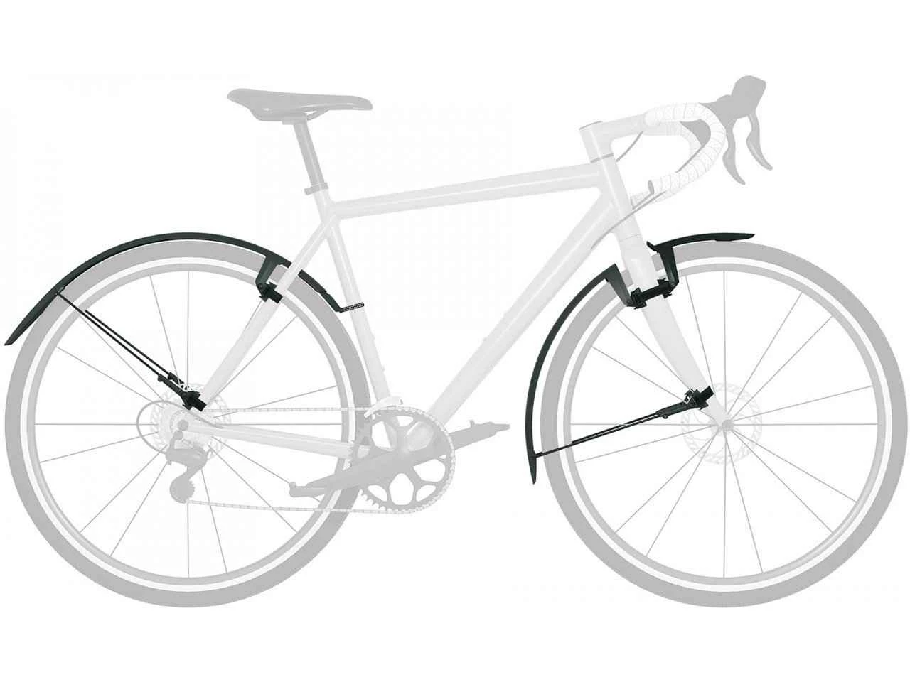 SPEEDROCKER Schutzblech-Set 28" Für Gravelbikes, Schwarz Von SKS 4 SPEEDROCKER Schutzblech-Set 28" Für Gravelbikes, Schwarz Von SKS – Bild 2