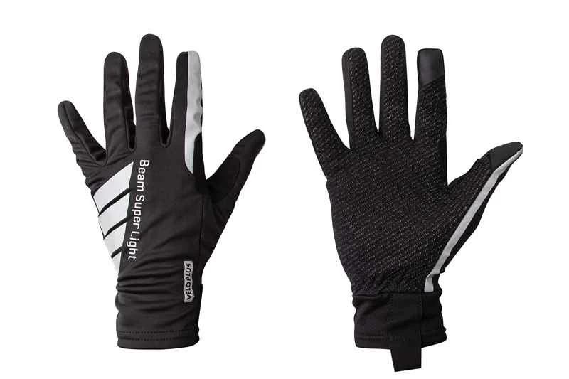 BEAM SUPER LIGHT Reflektierende Unisex-Softshellhandschuhe, Schwarz Von VELOPLUS SWISS DESIGN 5 BEAM SUPER LIGHT Reflektierende Unisex-Softshellhandschuhe, Schwarz Von VELOPLUS SWISS DESIGN – Bild 3