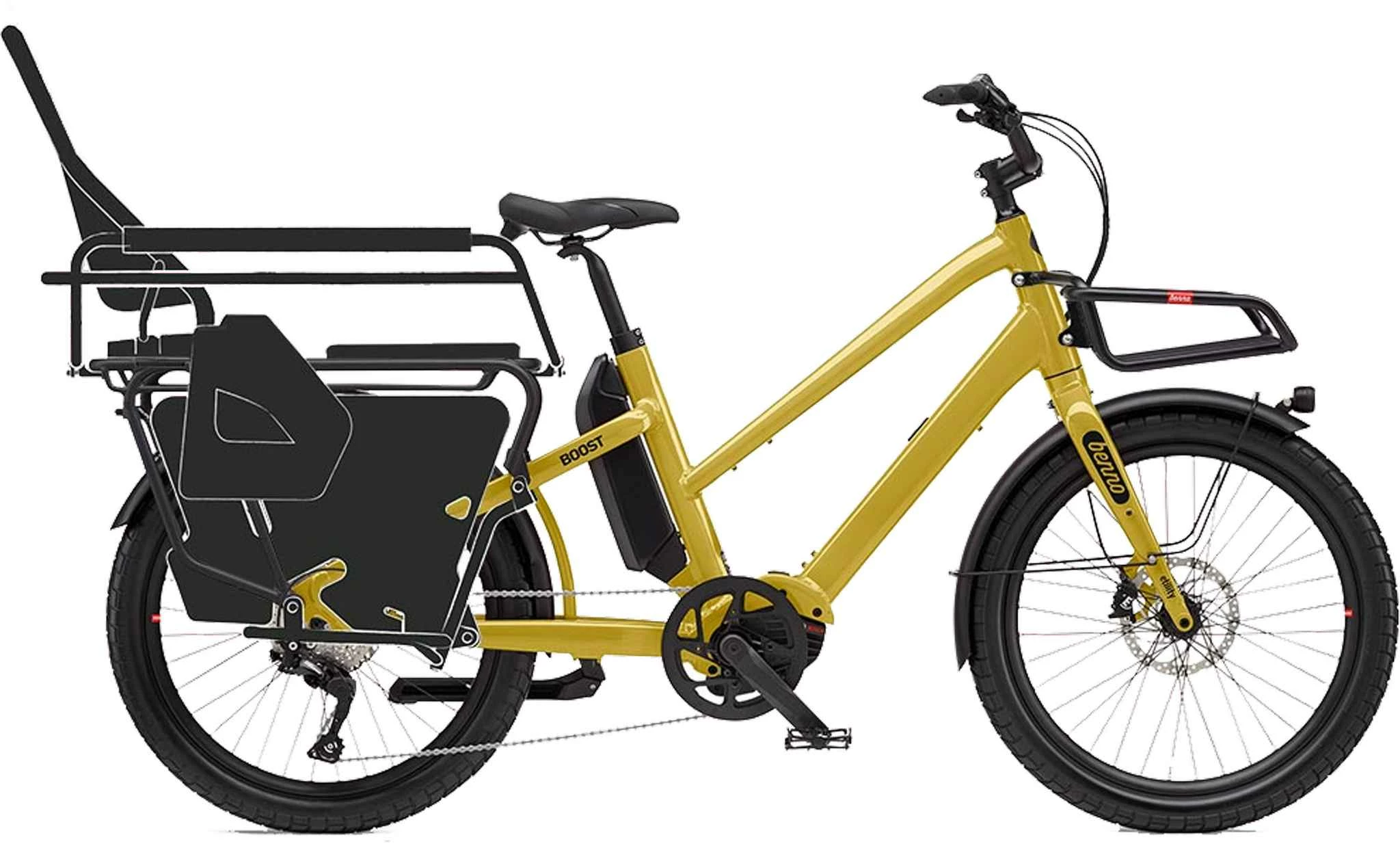 Benno-bikes BOOST 10D CX Step Through E-Cargobikes 25km/h , Wasabi Green Von BENNO BIKES 9 Benno-bikes BOOST 10D CX Step Through E-Cargobikes 25km/h , Wasabi Green Von BENNO BIKES – Bild 7