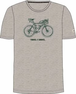 LAGAZUOIM Herren-Kurzarmshirt , Grey Melange Von MALOJA