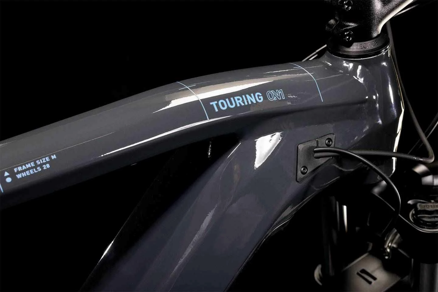 TOURING HYBRID ONE 400 E-City- Und Alltagsvelo, Grey Blue Von CUBE 4 TOURING HYBRID ONE 400 E-City- Und Alltagsvelo, Grey Blue Von CUBE – Bild 2