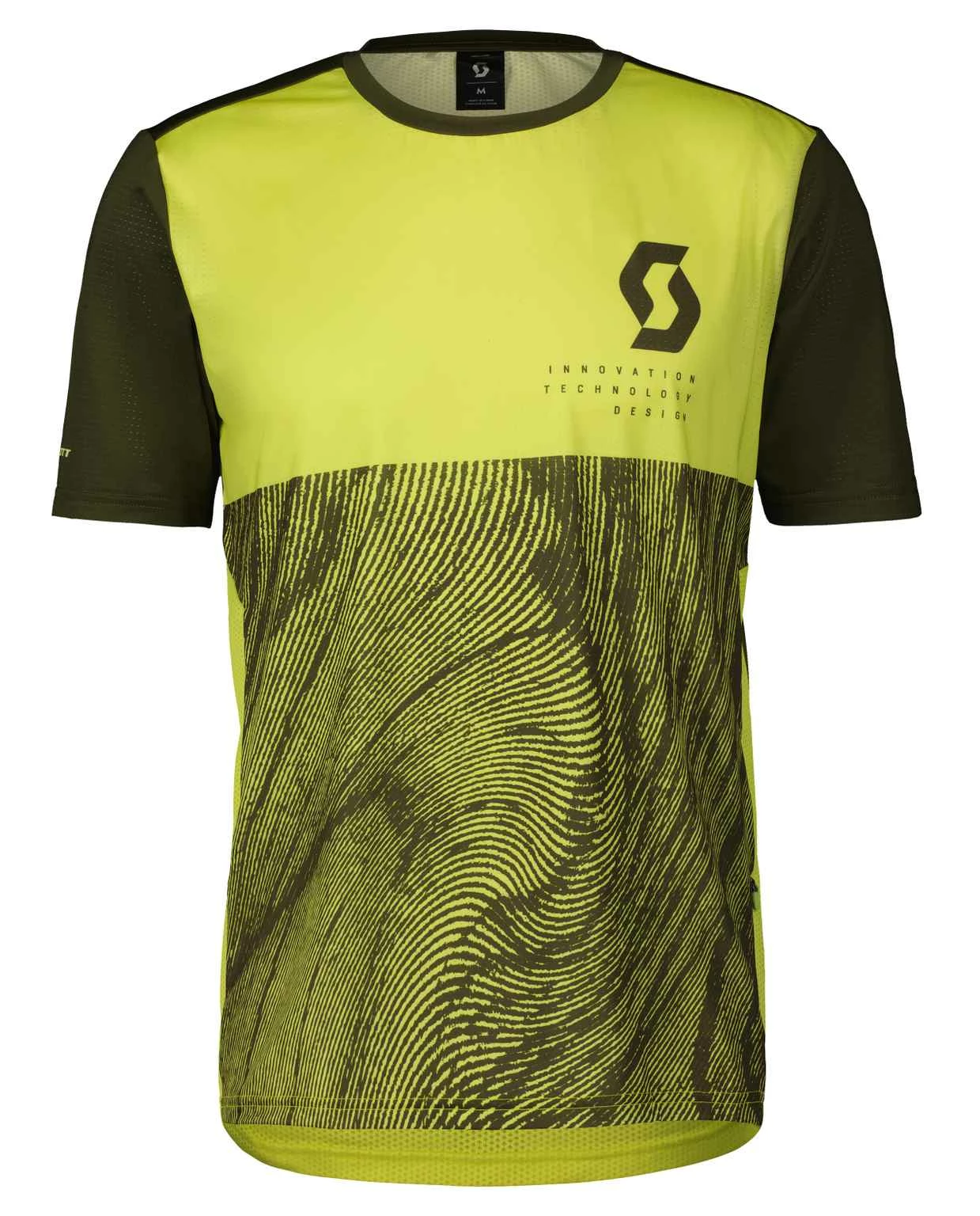 TRAIL VERTIC Herren-Kurzarmshirt , Bitter Yellow/Fir Green Von SCOTT 3 TRAIL VERTIC Herren-Kurzarmshirt , Bitter Yellow/Fir Green Von SCOTT