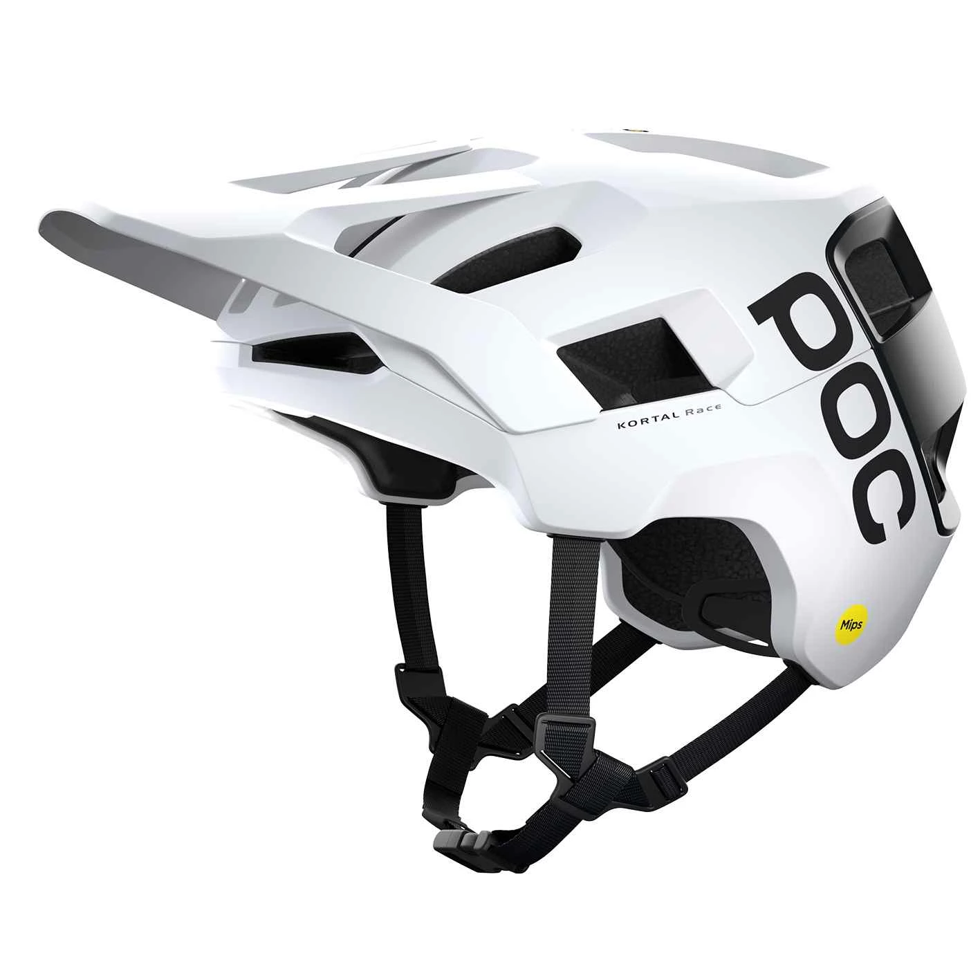 KORTAL RACE MIPS Endurohelm , Hydrogen White Von POC 3 KORTAL RACE MIPS Endurohelm , Hydrogen White Von POC