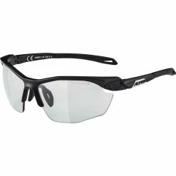 TWIST FIVE VL+ Fogstop Sportbrille Mit Glas Grau Oder Orange, Schwarz / Grau Von ALPINA