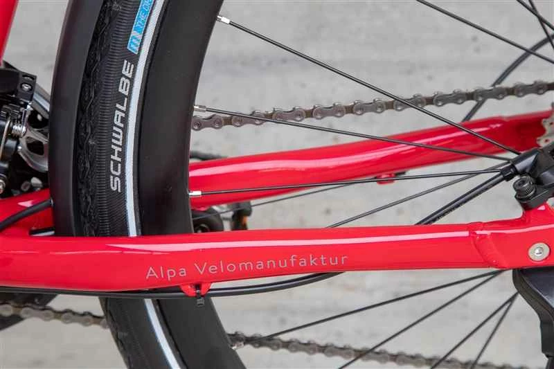 VELOCE XT Leonardo Tourenvelo, Rot Von CRESTA 22 VELOCE XT Leonardo Tourenvelo, Rot Von CRESTA – Bild 20