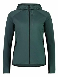 APPROACH Damen-Merino-Kapuzenjacke , Burnt Sage Von MONS ROYALE