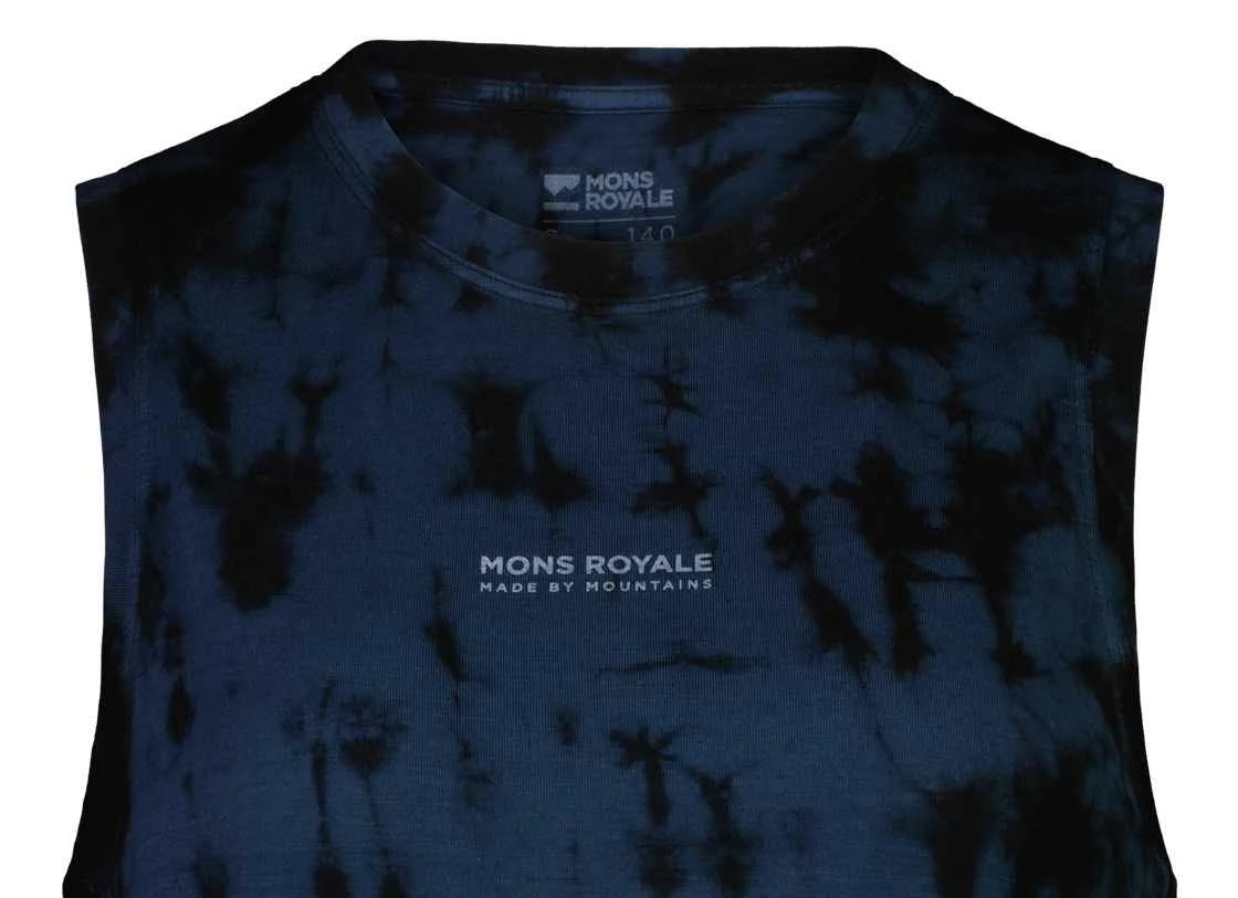 ICON RELAXED Damen-Tanktop , Ice Night Tie Dye Von MONS ROYALE 6 ICON RELAXED Damen-Tanktop , Ice Night Tie Dye Von MONS ROYALE – Bild 4