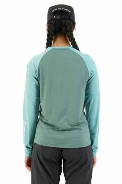 TARN WIND Damen-Merino-Langarmshirt , Sage/Burnt Sage Von MONS ROYALE -Günstiges E-Bikes Geschäft 5r9rWLBs46oWGYG85iy275 33012193 557 2