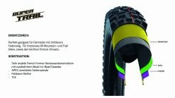 NOBBY NIC Evo Super Ground / Super Trail (26" / 27.5" / 29") MTB-Reifen, Schwarz Von SCHWALBE 15 NOBBY NIC Evo Super Ground / Super Trail (26" / 27.5" / 29") MTB-Reifen, Schwarz Von SCHWALBE -Günstiges E-Bikes Geschäft 5rLoIfPVkiUJhiQ7G0Rfy9 33006454 001 4