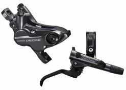 DEORE M6120 4-Kolben Scheibenbrems-Set, Schwarz Von SHIMANO