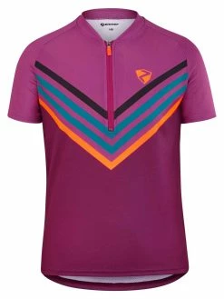 NILIA Mädchen-Kurzarmtrikot , Light Plum Von ZIENER