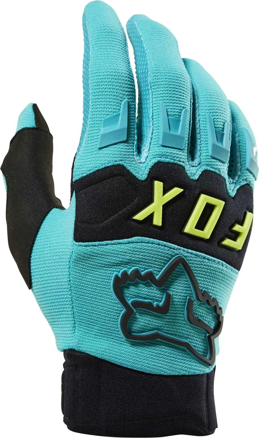 DIRTPAW Unisex-Langfingerhandschuhe , Teal Von FOX 3 DIRTPAW Unisex-Langfingerhandschuhe , Teal Von FOX