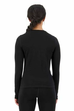 CASCADE Damen-Merino-Langarmshirt , Black Von MONS ROYALE -Günstiges E-Bikes Geschäft 6O9ponMhID95ccFsPIW29F 33012194 001 2