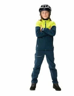 QIMSA Kinder-Softshelljacke , Chute Green Von VAUDE