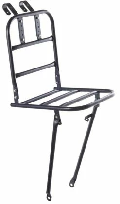 PORTER Frontgepäckträger, Schwarz Von STECO