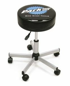 STL-2 Werkstatthocker Mit Gaslift, Schwarz Silber Von PARK TOOL