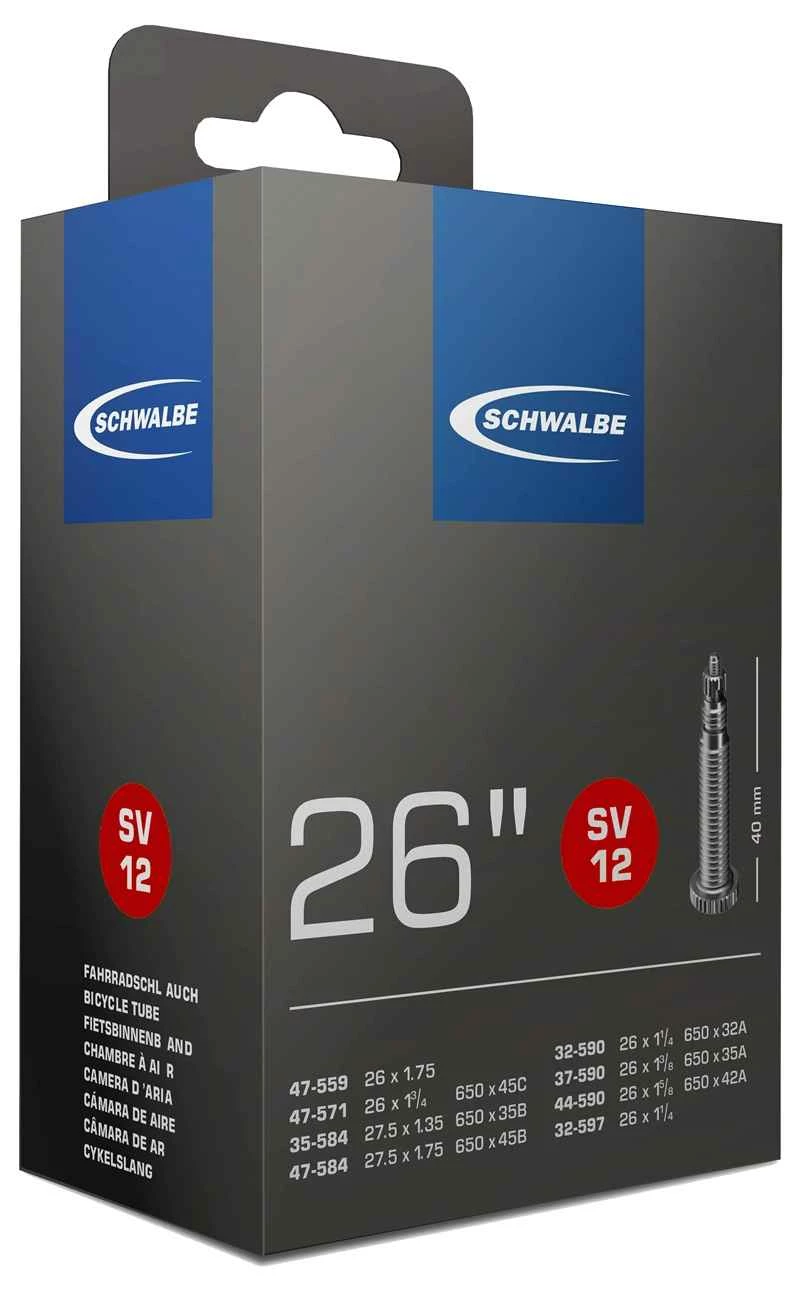 STANDARD (26") Schlauch AV / SV, Schwarz Von SCHWALBE 7 STANDARD (26") Schlauch AV / SV, Schwarz Von SCHWALBE – Bild 5