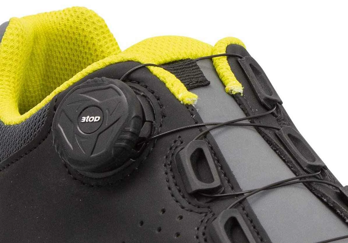 TREMOLA 2.0 Damen Veloschuhe , Schwarz Gelb Von VELOPLUS SWISS DESIGN 8 TREMOLA 2.0 Damen Veloschuhe , Schwarz Gelb Von VELOPLUS SWISS DESIGN – Bild 6