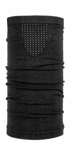 Merino Mesh Mask Schlauchschal , Black Von P.A.C.