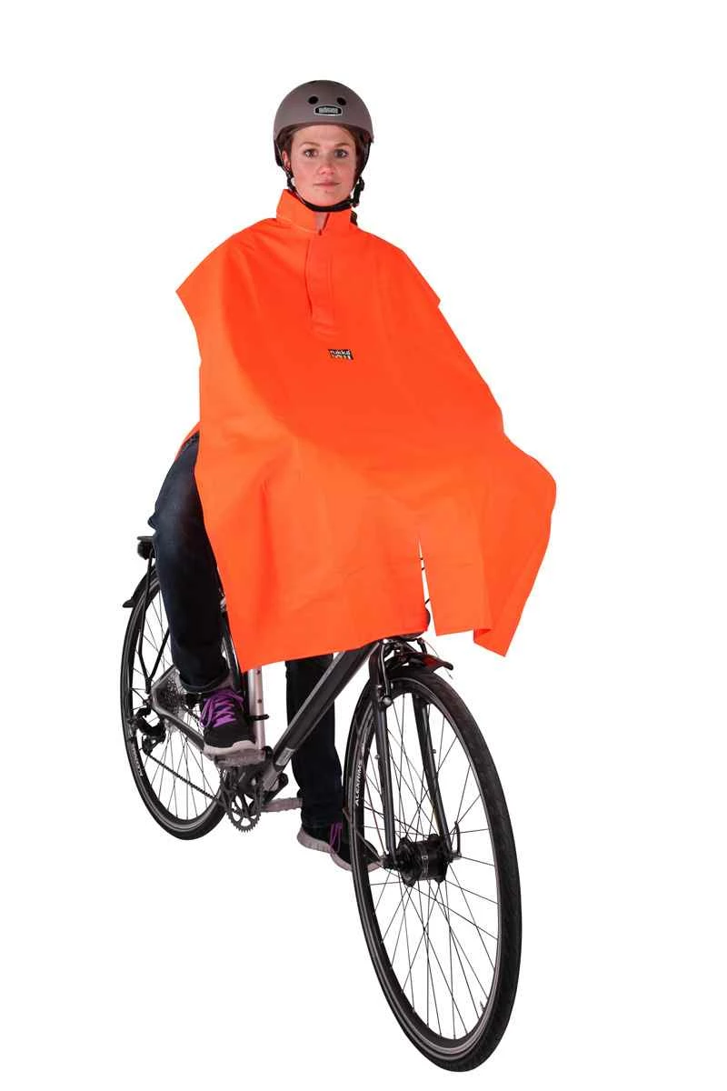 RAINLESS Unisex-Regenponcho, Orange Von RUKKA 3 RAINLESS Unisex-Regenponcho, Orange Von RUKKA