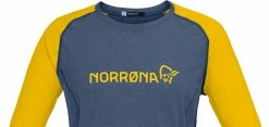 Norrøna FJØRÅ EQUALISER Damen-Langarmshirt, Sulphur/Vintage Indigo Von NORRØNA -Günstiges E-Bikes Geschäft 6hUMoVaz5ZhFWhx29BxRNq 33003968 5012 2