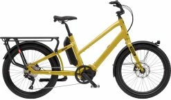 Benno-bikes BOOST 10D CX Step Through E-Cargobikes 25km/h , Wasabi Green Von BENNO BIKES