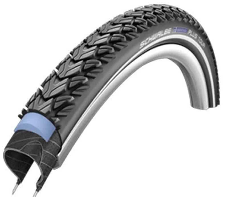 MARATHON PLUS TOUR Veloreifen (26", 28"), Schwarz Von SCHWALBE 3 MARATHON PLUS TOUR Veloreifen (26", 28"), Schwarz Von SCHWALBE