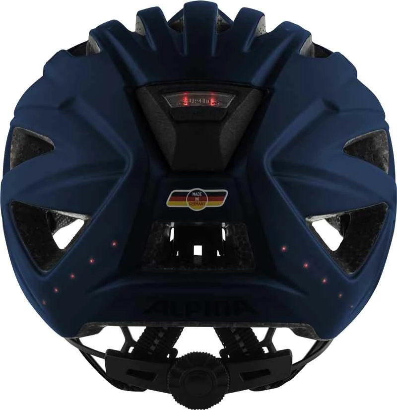 HAGA LED Velohelm Mit LED-Beleuchtung, Blau Von ALPINA 4 HAGA LED Velohelm Mit LED-Beleuchtung, Blau Von ALPINA – Bild 2