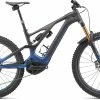 S-WORKS TURBO LEVO E-MTB Fully, Blue Ghost Gravity Fade Black Light Silver Von SPECIALIZED