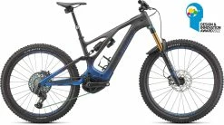 S-WORKS TURBO LEVO E-MTB Fully, Blue Ghost Gravity Fade Black Light Silver Von SPECIALIZED