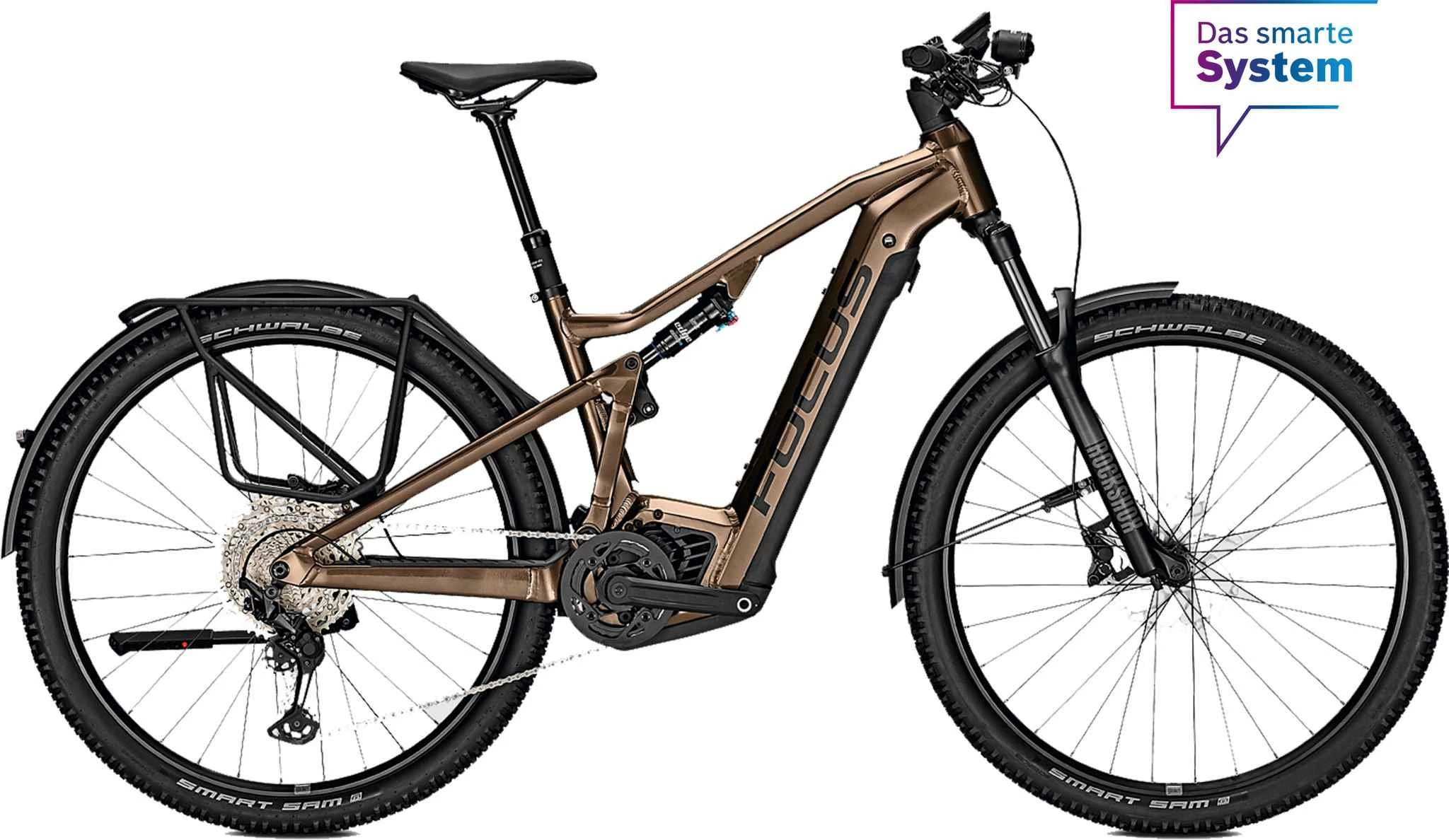 THRON² 6.8 EQP Crossover E-Bikes, Goldbrown Von FOCUS 3 THRON² 6.8 EQP Crossover E-Bikes, Goldbrown Von FOCUS
