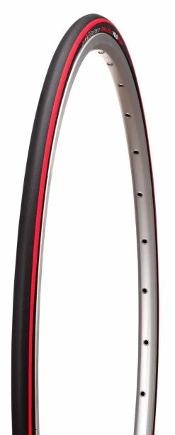 ROADSTAR Rennveloreifen (23C), Schwarz Rot Von VELOPLUS SWISS DESIGN