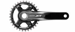 XT M8000 1x11, Hollowtech II Kurbel, Schwarz Von SHIMANO