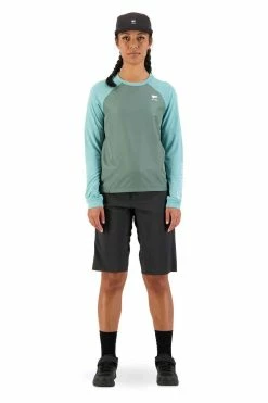 TARN WIND Damen-Merino-Langarmshirt , Sage/Burnt Sage Von MONS ROYALE -Günstiges E-Bikes Geschäft 7armKWJa7qWDmjn7Qh25yb 33012193 557 1