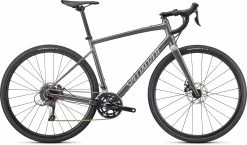 DIVERGE E5 Gravelbike, Satin Smoke Cool Grey Chrome Clean Von SPECIALIZED