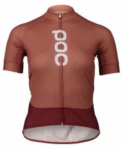 ESSENTIAL LOGO Damen-Kurzarmtrikot , Himalayan Salt Von POC