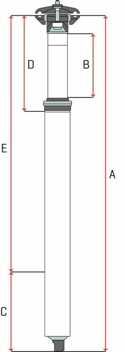 REVERB AXS XPLR 27.2mm Sattelstütze, Schwarz Von ROCKSHOX -Günstiges E-Bikes Geschäft 7ybdLn6Pn3fv0JcQrdA7Fd 33010435 001 3