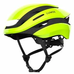 ULTRA MIPS Velohelm Mit Front- Und Rücklicht , Lime Von LUMOS