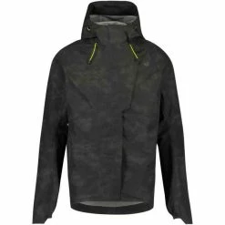 COMMUTER TECH Reflektierende Herren-Regenjacke, Reflection Black Von AGU