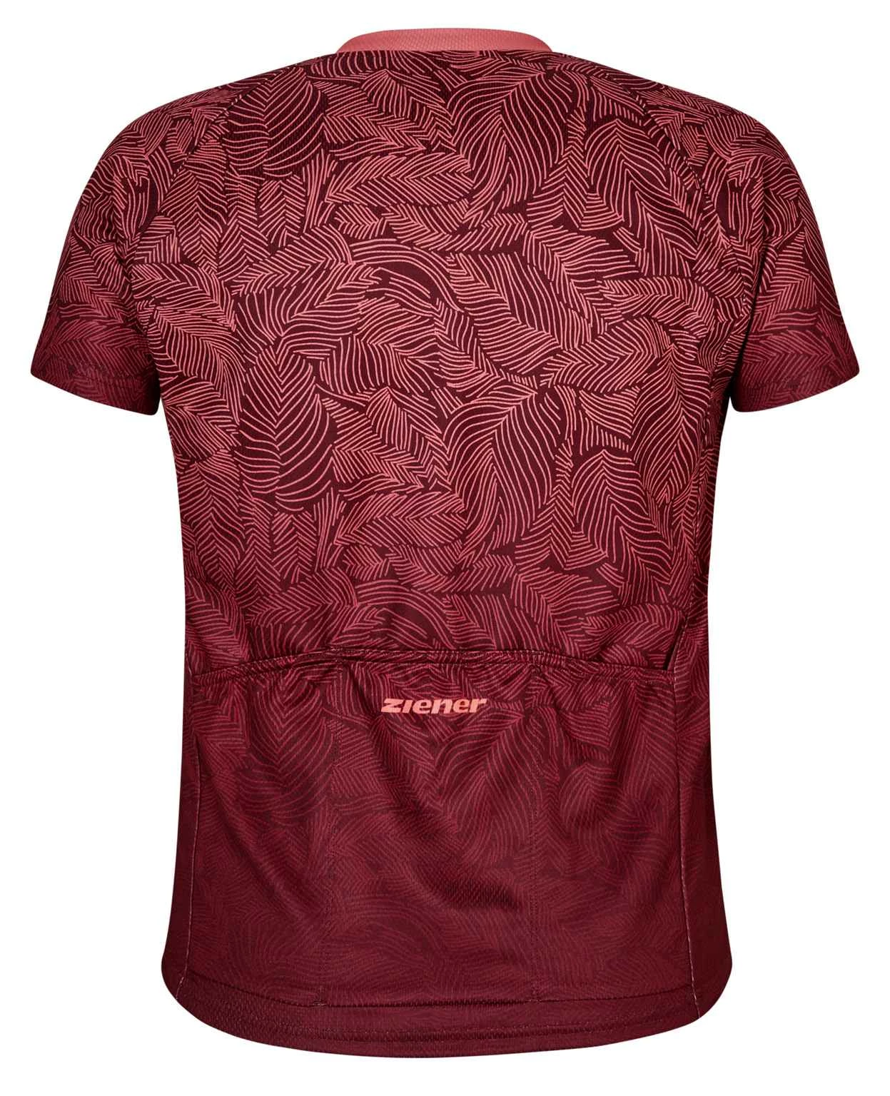 NINNA Kinder-Kurzarmtrikot , Velvet Red Von ZIENER 4 NINNA Kinder-Kurzarmtrikot , Velvet Red Von ZIENER – Bild 2