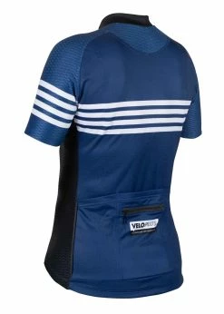 1987 TEAM Damen-Kurzarmtrikot , Dunkelblau Von VELOPLUS SWISS DESIGN -Günstiges E-Bikes Geschäft LLylbg8B4eenMLiT0mFNx 33019865 289 q 4