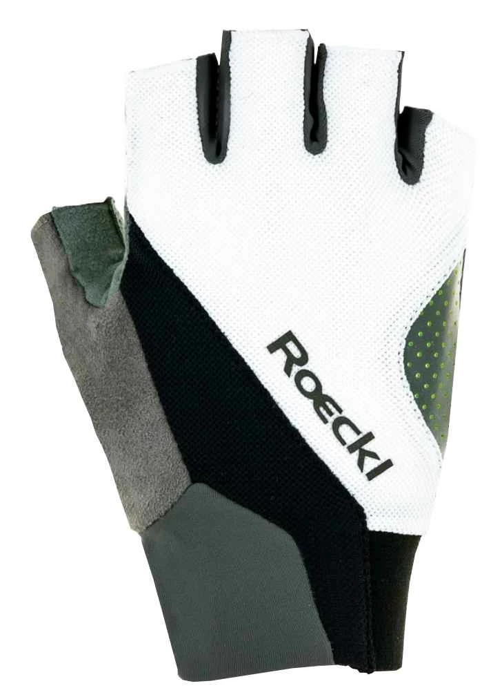 IVORY 2 XRD Unisex-Kurzfingerhandschuh , White/Black Von ROECKL 3 IVORY 2 XRD Unisex-Kurzfingerhandschuh , White/Black Von ROECKL