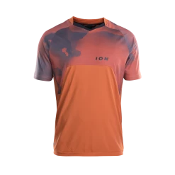 TRAZE AMP AFT Herren-Kurzarmshirt , Crimson Earth Von ION