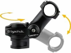 By Schulz STEM TWIST PRO Vorbau Drehbar , Schwarz Von BY.SCHULZ