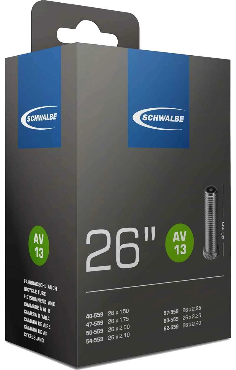 STANDARD (26") Schlauch AV / SV, Schwarz Von SCHWALBE 9 STANDARD (26") Schlauch AV / SV, Schwarz Von SCHWALBE – Bild 7