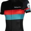 1987 TEAM Damen-Kurzarmtrikot, Schwarz Von VELOPLUS SWISS DESIGN
